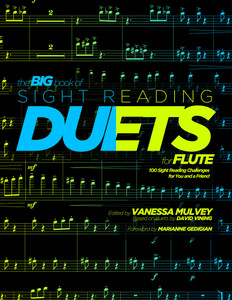 Big Book of Sight Reading Duets for Flute: 100 Sight Reading