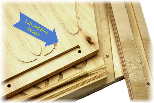 Bat House Kit - Four Chamber - BCI and MTBC Certified - Habitat For ...