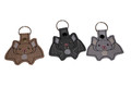 A Bit Batty Key Fobs!
Available in Light Gray, Dark Gray (Black), Tan, Red and Brown.
(Red and Brown not shown - yet.)