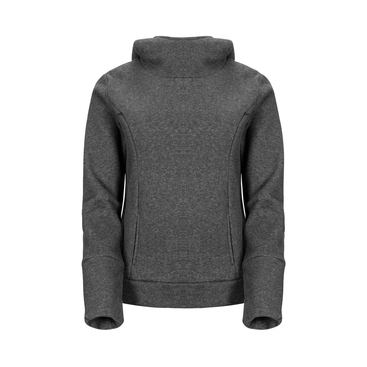 Charcoal Pullover Maternity Nursing Hoodie
