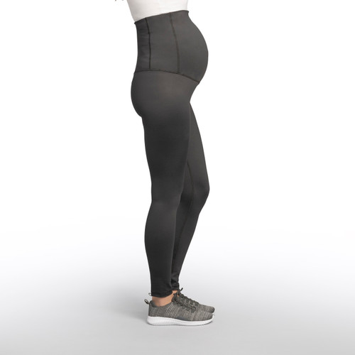 MIRITY Maternity Seamless Leggings Over The Belly Pregnancy Workout  Stretchy Pants with Pockets Brown at  Women's Clothing store