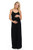 Solid black, sleeveless maternity maxi dress in a relaxed fit, with a scoop neck, open back, cinched waist, and pleats.


Origin : USA