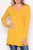 Solid mustard, waist length long sleeve maternity top in a relaxed style with a crew neck and slightly pleated detail.


Origin : USA