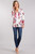 Ivory floral printed maternity knit cardigan with open front and long sleeves.


Origin : USA