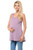 This best selling classic maternity tank features solid knit fabric that never sticks or clings! An absolute staple in your collection, this piece flaunts a comfortable and relaxed long body fit, a casual scoop neck, a slight hi lo hem, and a modest racerback. Wear on its own with leggings, or pair with your favorite cardis and jackets!

Origin : USA