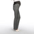 Solid hued maternity dress pants featuring a straight leg style, two side pockets, back pockets, and an elastic belly band.