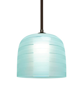 Besa Mitzi 7 Stem Pendant Cyan Bronze Finish 1x40W Incandescent - 1TT-MITZI7CY-BR