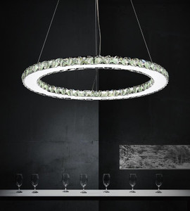 LED Chandelier with Chrome finish - 5080P24ST-R