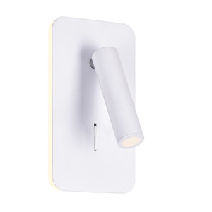 LED Sconce with Matte White Finish - 1243W6-103
