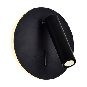 LED Sconce with Matte Black Finish - 1241W6-101