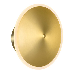 LED Sconce with Brass Finish - 1204W12-1-625