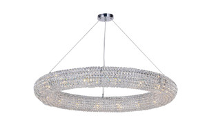 16 Light Chandelier with Chrome Finish - 1057P40-16-601
