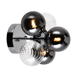 3 Light Sconce with Chrome Finish - 1205W9-3-601