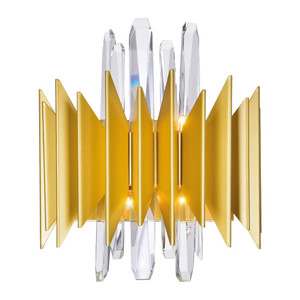 5 Light Wall Sconce with Satin Gold finish - 1247W13-5-602