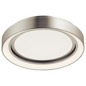 Fornello 14 Inch Flush Mount Brushed Nickel - 84156