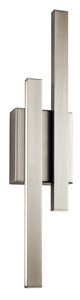 Idril LED Wall Sconce Brushed Nickel - 83703