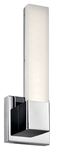 Neltev 14.5 Inch LED Sconce with Down Light Chrome - 83792