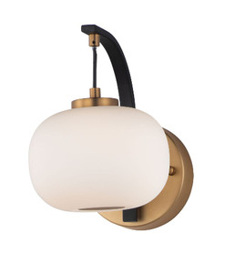 Soji Wall Sconce Black and Gold - E25062-92BKGLD