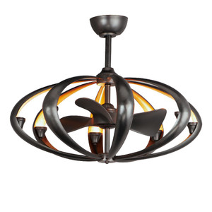 Ambience Fandelight Bronze with Gold - 61009BZGLD