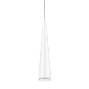 Mina  Down Pendants White - 401214WH-LED