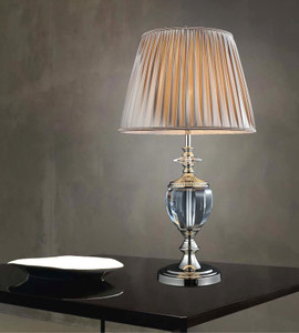 1 Light Table Lamp with Silver finish - 5208T15S