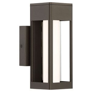 Soll Outdoor LED Wall Mount Opal Oil Rubbed Bronze - 20125LEDDMG-ORB/OPL