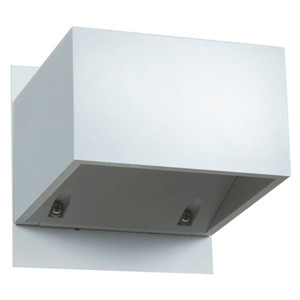 Square Bi-Directional Outdoor LED Wall Mount  White - 20398LEDMG-WH