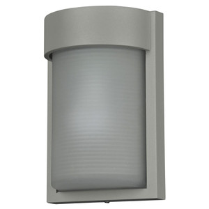 Destination Color Tuning Outdoor LED Wall Mount Ribbed Frosted Satin - 20041LEDSWACDMG-SAT/RFR