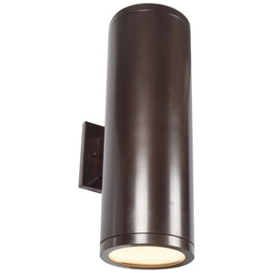 Sandpiper Dual Voltage Bi-Directional Outdoor LED Wall Mount Frosted Bronze - 20036LEDMG-BRZ/FST