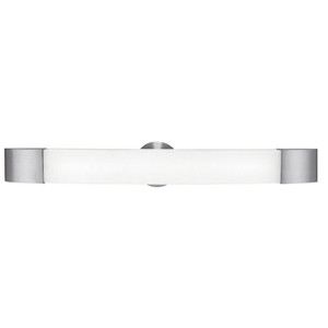 Aspen LED Vanity Opal Brushed Steel - 31004LEDD-BS/OPL