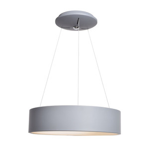 Radiant Dual Voltage LED Pendant Acrylic Lens Gray - 50940LEDD-GRY/ACR