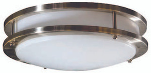 LED Round Flush Mount Ceiling Light - CLD-1625-30-BN