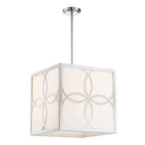 Anniversary 4 Light Chandelier - ANN-2104-PN