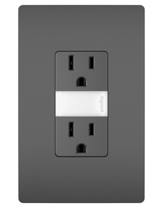 Legrand radiant 15A Tamper-Resistant Outlet with Night Light - NTL88|80