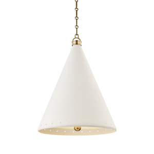 Plaster No.1 2 Light Large Pendant  - MDS402-AGB/WP|93
