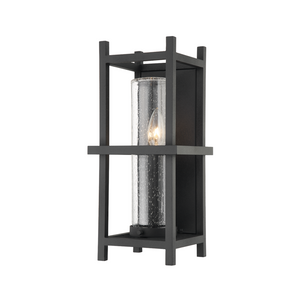 CARLO 1 LIGHT SMALL EXTERIOR WALL SCONCE - B7501-TBK|94