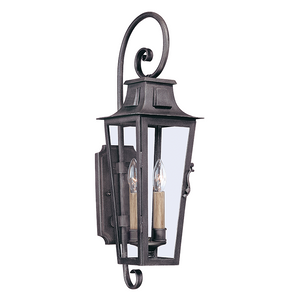 PARISIAN SQUARE PARISIAN SQUARE 2LT WALL LANTERN MEDIUM - B2962|94