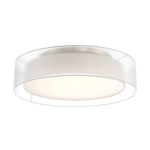 Metropolis Semi-Flush Mount Light - FM-16824-BN