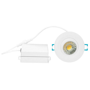 2.5" 360 Adjustable Round 8W LED Trim with IC Remodel Housing - R2.5-ICRAT-3D90|75