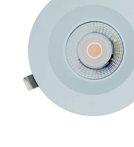 6" 24W Square and Round 5 Color Selectable LED  Regressed Downlight - RA6-PIC-24W-5CCT-D90|75