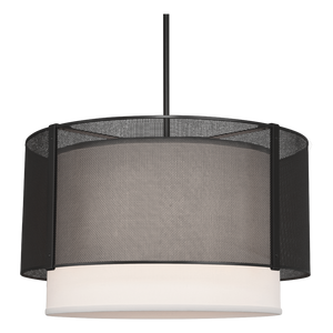 Uptown Mesh Drum with Linen Shade - CHB0019-DL|124