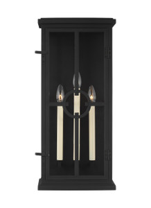 Murray Feiss Belleville 3 - Light Outdoor Wall Lantern - OL15302TXB