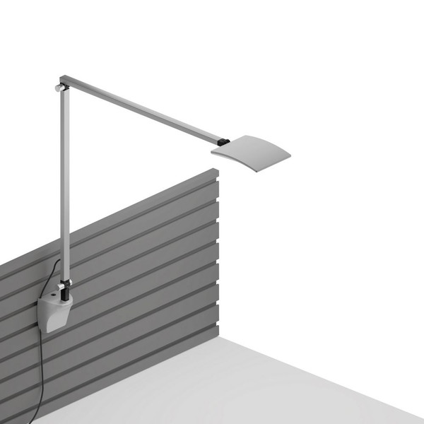 Mosso Pro Desk Lamp With Slatwall Mount (Silver) - AR2001-SIL-SLT