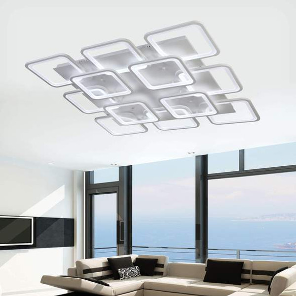 Large Squares LED Ceiling Light - MNK-300-12