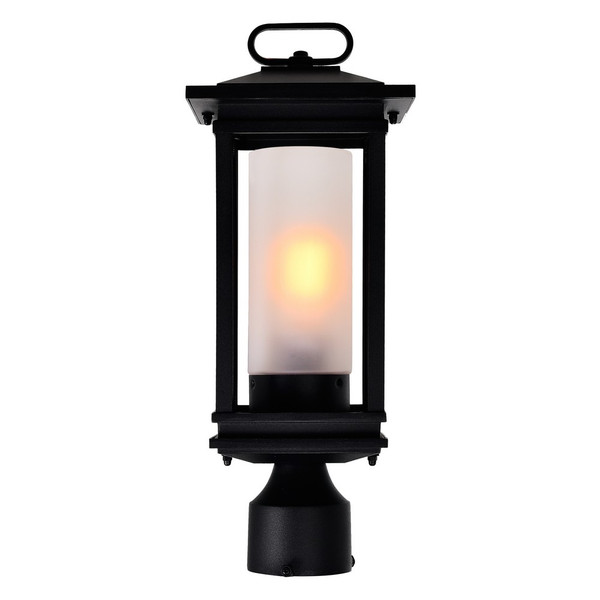 Granville 1 Light Black Outdoor Lantern Head - 0412PT7-1-101