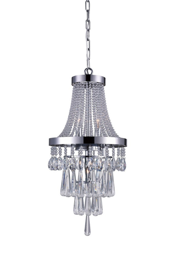 3 Light Chandelier with Chrome finish - 5078P12C