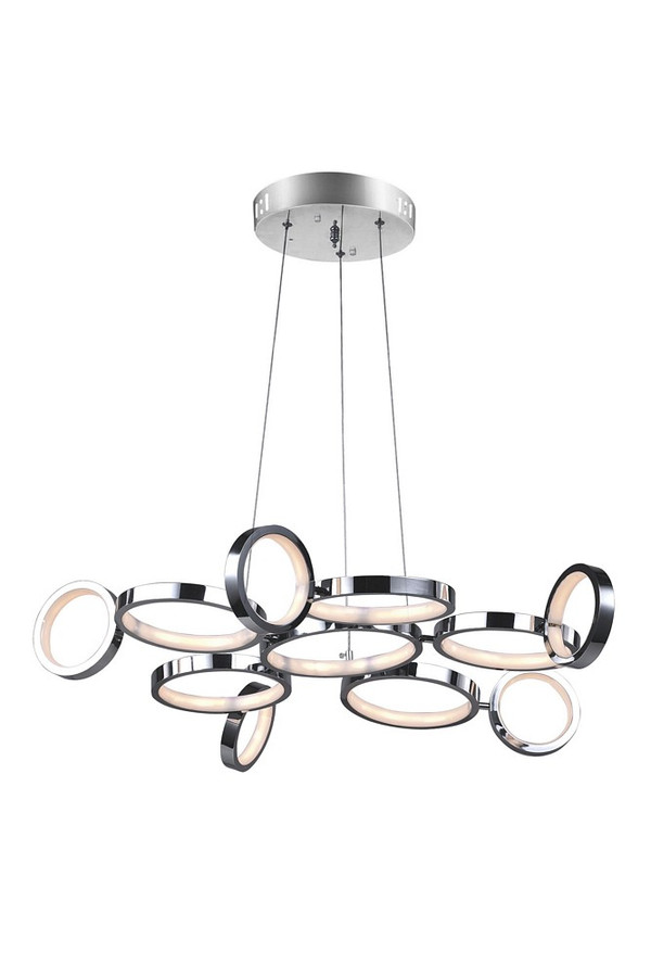 LED Chandelier with Chrome Finish - 1054P28-601