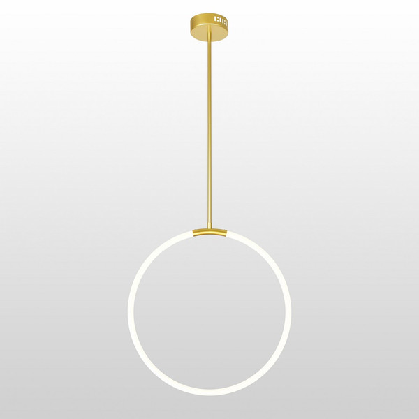 1 Light LED Chandelier with Satin Gold finish - 1273P24-1-602