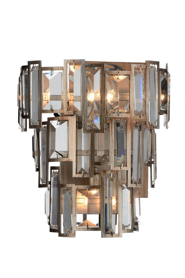 3 Light Wall Sconce with Champagne finish - 9903W10-3-193