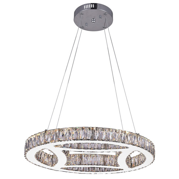 LED Chandelier with Chrome finish - 5634P20ST-R